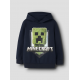 Name it sweatshirt "Minecraft" i navy til drenge
