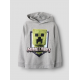 Name it sweatshirt "Minecraft" i lysegrå til drenge
