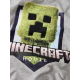 Name it sweatshirt "Minecraft" i lysegrå til drenge