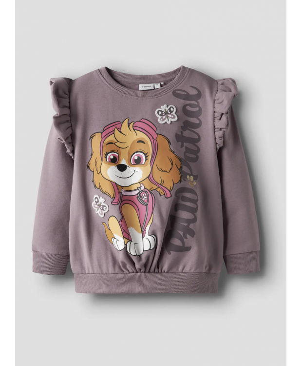 Name it sweatshirt "Paw Patrol" i lilla til piger