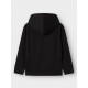 Name it Hoodie "One Piece" i sort til drenge