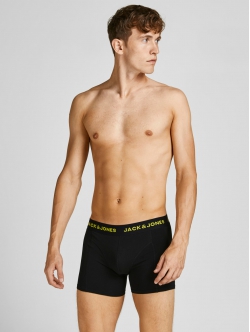 Jack & Jones 5-pak boxershorts sort til herre – S-XXL