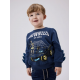 Name it sweatshirt "Batwheels" i blå til drenge