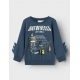Name it sweatshirt "Batwheels" i blå til drenge