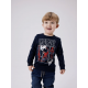 Name it Sweatshirt "Spiderman" i navy til drenge