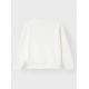 Name it sweatshirt i hvid til børn