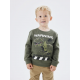 Name it Sweatshirt "Jurassic World" i grøn til drenge