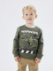 Name it Sweatshirt "Jurassic World" i grøn til drenge