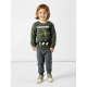 Name it Sweatshirt "Jurassic World" i grøn til drenge