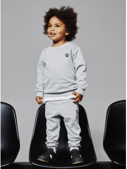 Name it sweatshirt til drenge i lysegrå