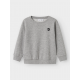 Name it sweatshirt til drenge i lysegrå