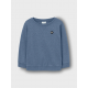 Name it sweatshirt i blå til drenge