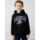 Name it Hoodie "Lakers" i sort til drenge