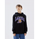 Name it Hoodie "Lakers" i sort til drenge
