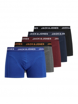 Jack & Jones 5pak underbukser/boksershorts i flerfarvet til herre
