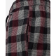 JBS pyjamasbukser i flannel i røde og sorte tern til herre