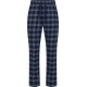 JBS pyjamasbukser i flannel i navy tern til herre