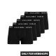 Jack & Jones 5-pak boxershorts sort til herre – S-XXL