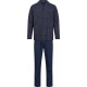 JBS pyjamas woven med vævet bomuld i navy til herre.