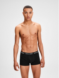 Jack & Jones 5pak underbukser/boksershorts i klassisk sort til herre