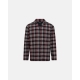 JBS Pyjamas Flannel med rød og store tern til herre