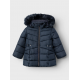 Name it dynejakke med glimmer i dark sapphire til piger
