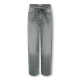 KIDS ONLY Straight fit jeans i grå denim til piger