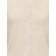 KIDS ONLY Strikket cardigan i lys beige til piger
