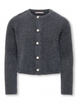 KIDS ONLY blød strikket cardigan i grå til piger