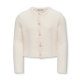 KIDS ONLY blød strikket cardigan i cremet hvid til piger