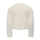 KIDS ONLY blød strikket cardigan i cremet hvid til piger