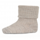 MP Denmark Kids Hilde baby strømper i Beige melange til børn