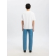 Selected t-shirt med rund hals i hvid til herre Selected t-shirt med rund hals i hvid til herre