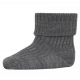 MP Denmark Kids Hilde baby strømper i Grey Melange til børn