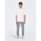 ONLY & SONS t-shirt i hvid til herre | Relaxed fit | ONLY & SONS t-shirt i hvid til herre | Relaxed fit |