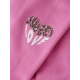 Name it sweat leggings i lyserød til piger