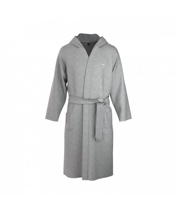 BOSS Terry morgenkåbe i grå til herre