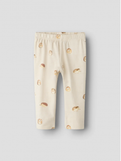 Name it xslimfit leggings i beige til børn