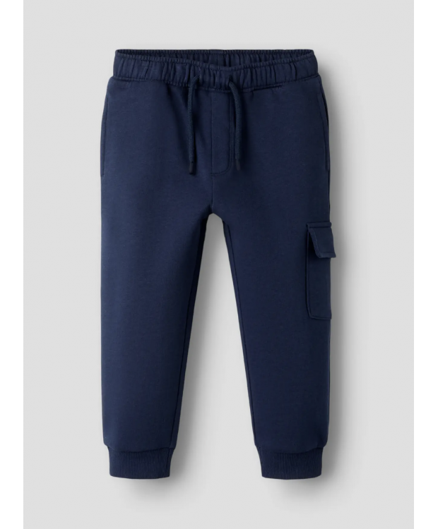 Name it cargo sweatpants i navy blazer til drenge