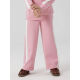 Name it Wide leg sweatpants i lyserød til piger
