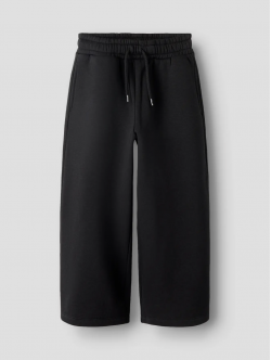 Name it wide leg sweatpants i sort til drenge