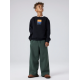 Name it wide leg sweatpants i grøn til drenge