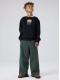 Name it wide leg sweatpants i grøn til drenge