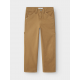 Name it straight leg twill bukser i orange til drenge