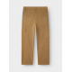 Name it straight leg twill bukser i orange til drenge