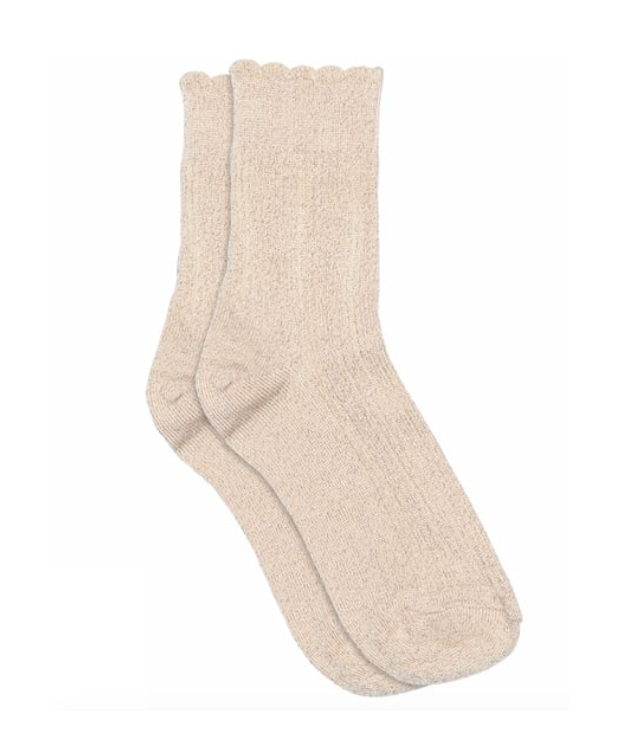 MP Denmark Kids Celosia glitter strømper i Dew til børn