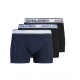 Jack & Jones 3pak "Adam" solid underbukser multifarvet til herre