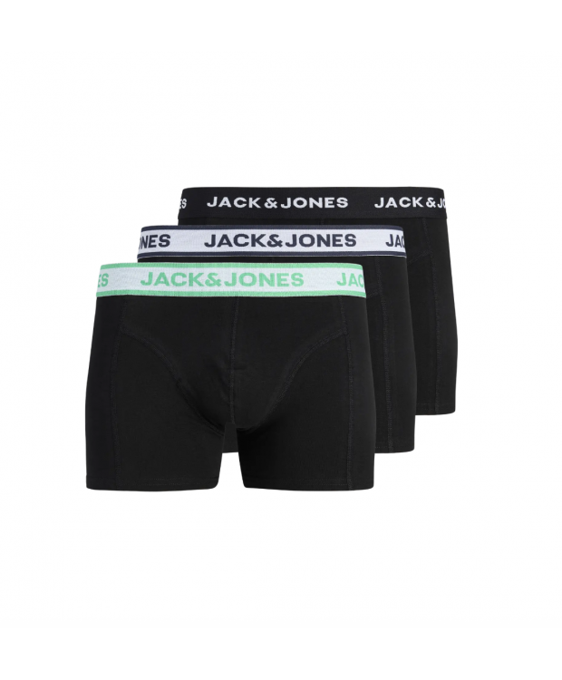 Jack & Jones "Frankie" 3pak underbukser i sort til herre