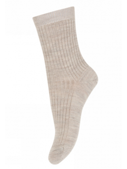 MP Denmark Kids Hilde strømper i Beige Melange til børn