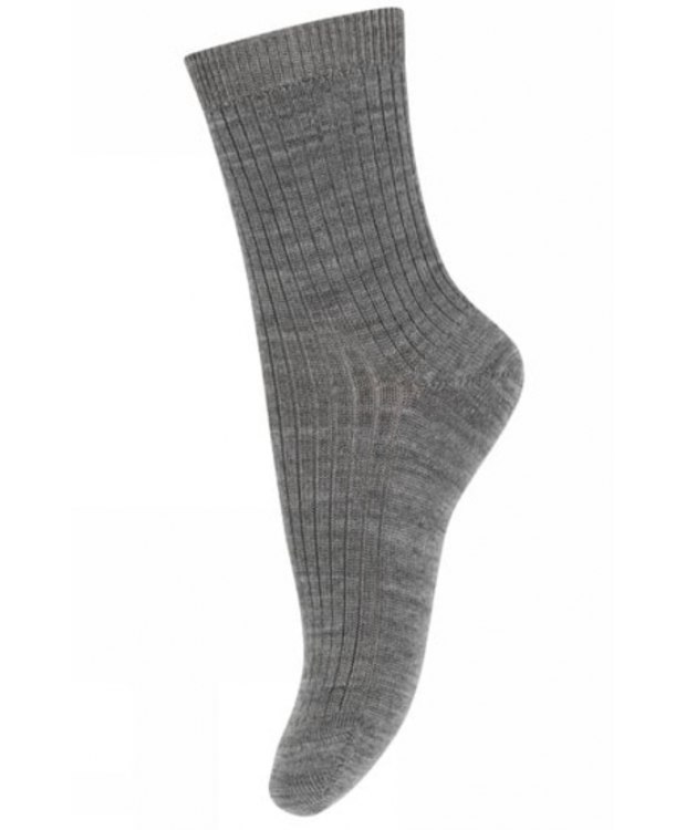 MP Denmark Kids Hilde strømper i Grey Melange til børn